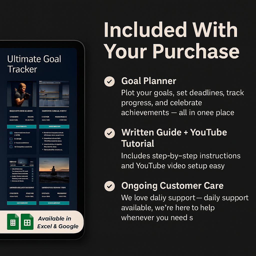 Ultimate goal tracker