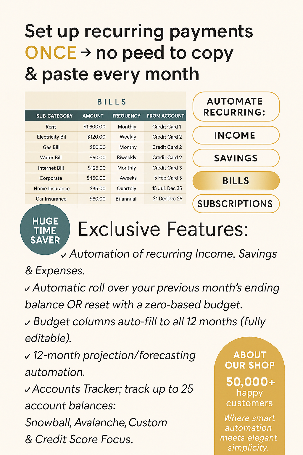 Ultimate Budget & Finance Tracker