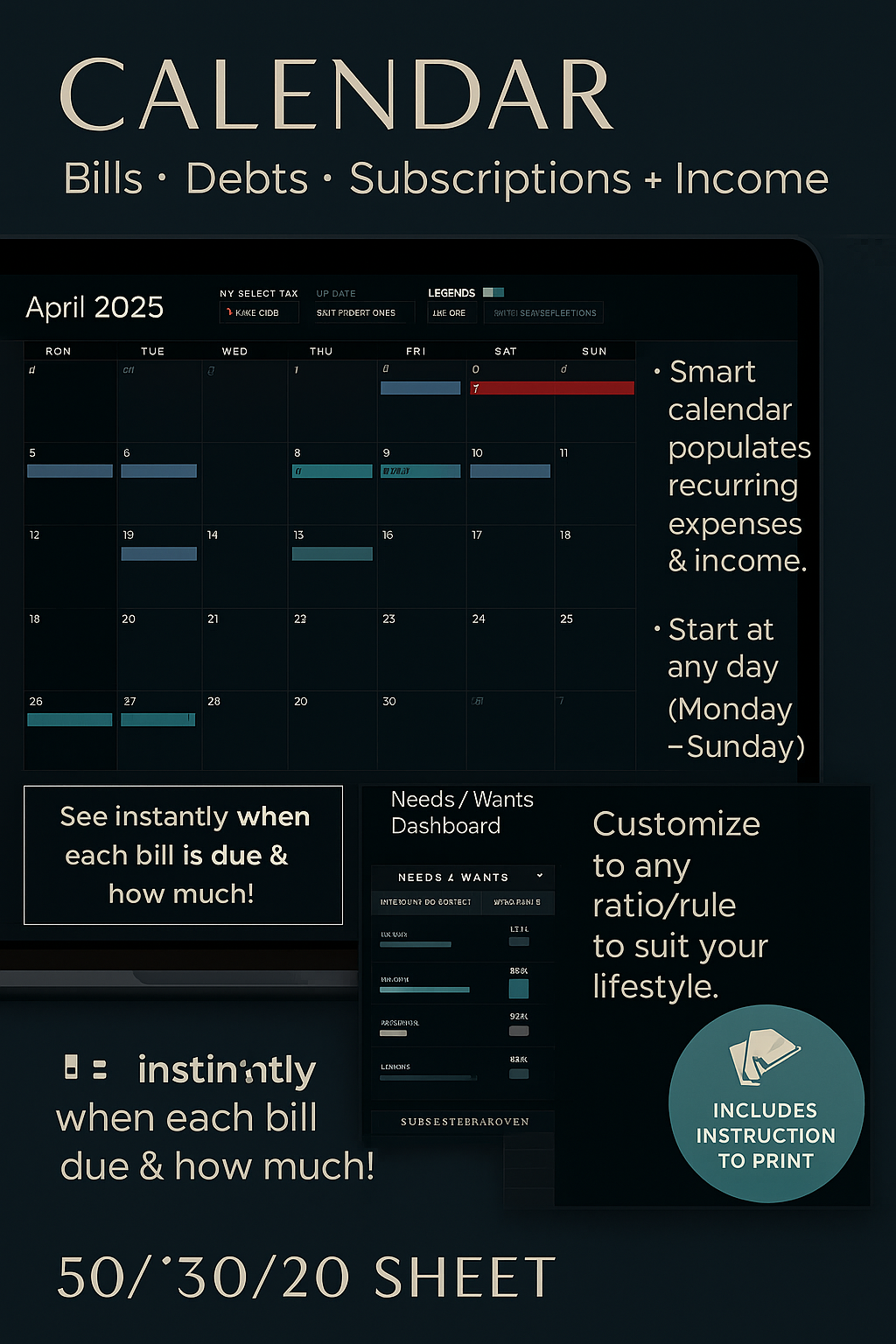 Ultimate Budget & Finance Spreadsheet