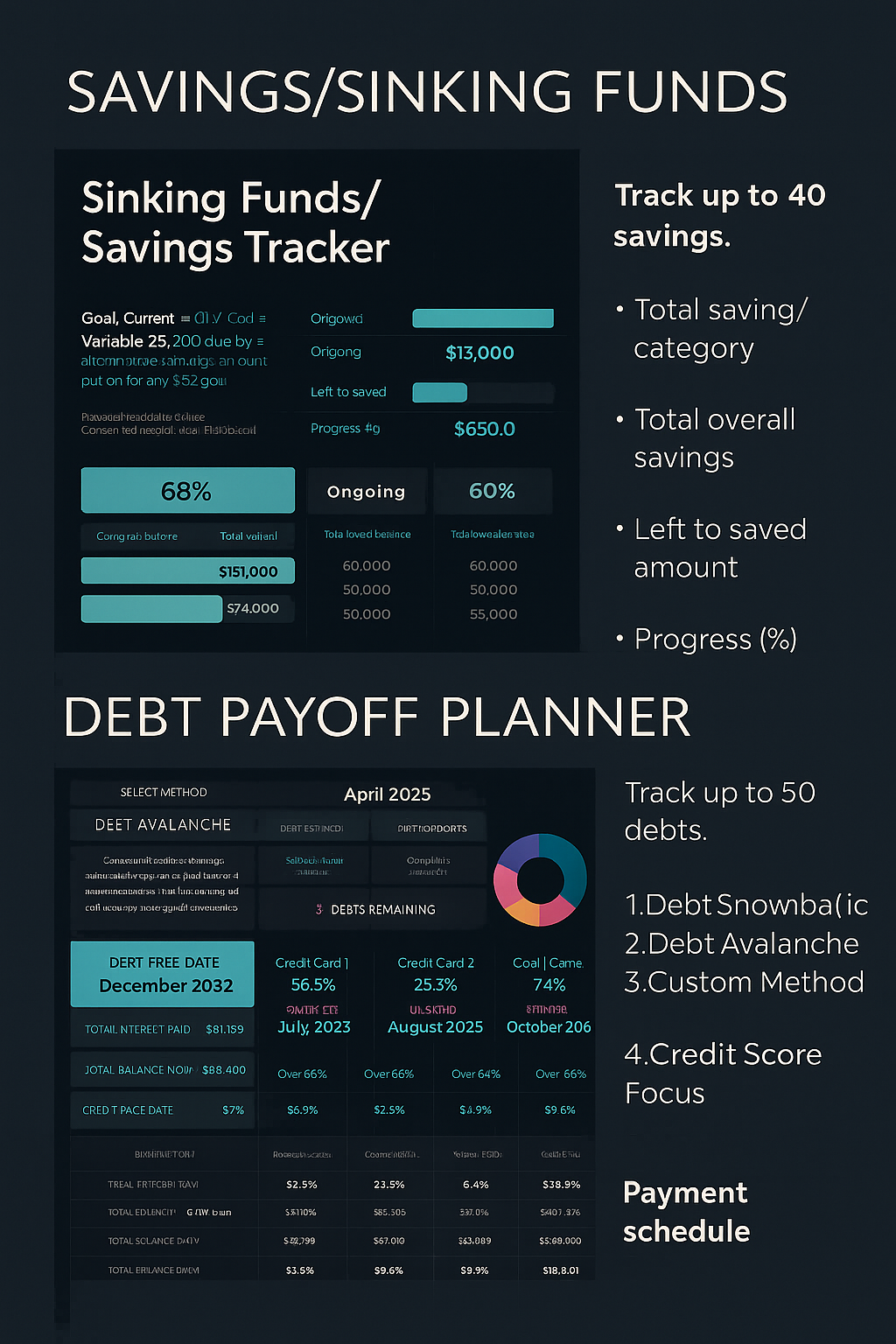 Ultimate Budget & Finance Spreadsheet