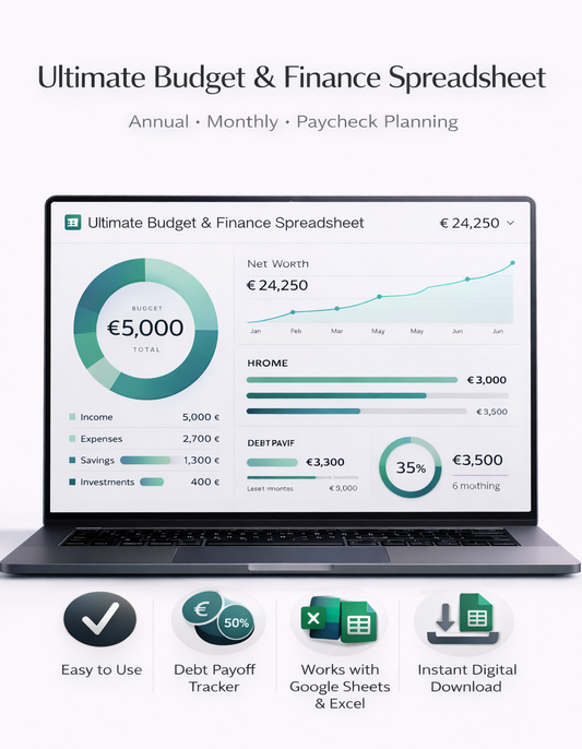 Ultimate Budget & Finance Spreadsheet