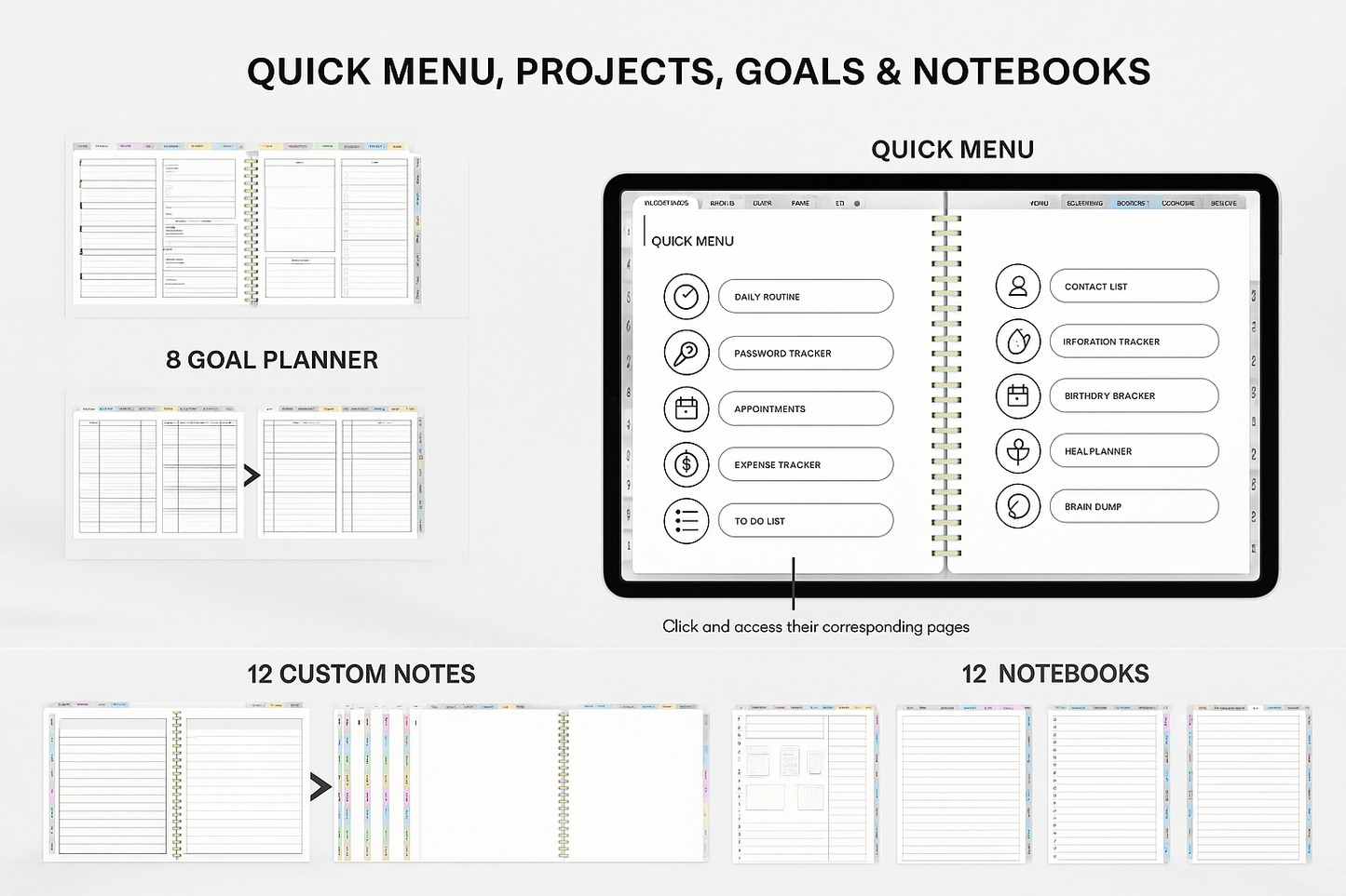 Digital Productivity Planner