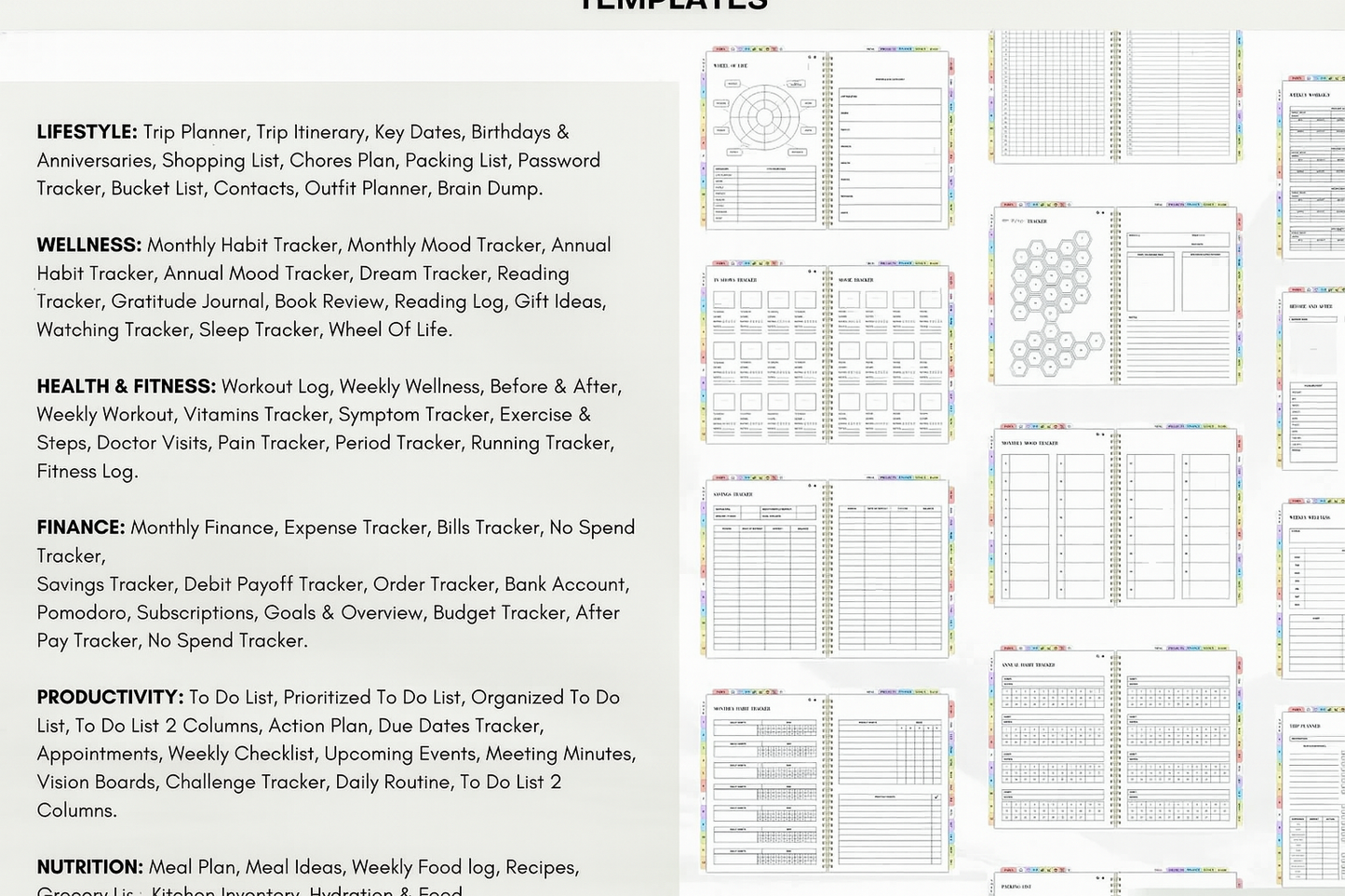 Digital Productivity Planner